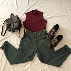 Vintage Short Sleeved Turtleneck